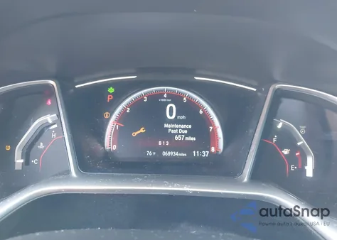 2019 Honda Civic Sport from USA, damaged, VIN 19XFC2F89KE005251
